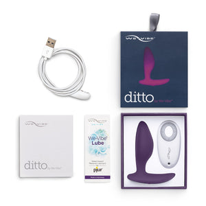 We-Vibe Ditto Vibrating Anal Plug - Purple