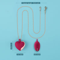 Scarlet Heart Necklace Vibrator