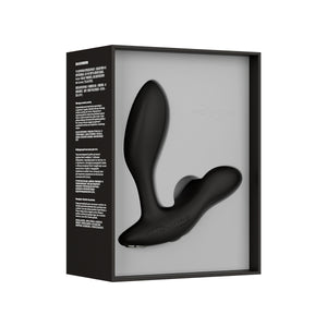 We-Vibe Vector+ - Vibrating Prostate Massager – Charcoal Black