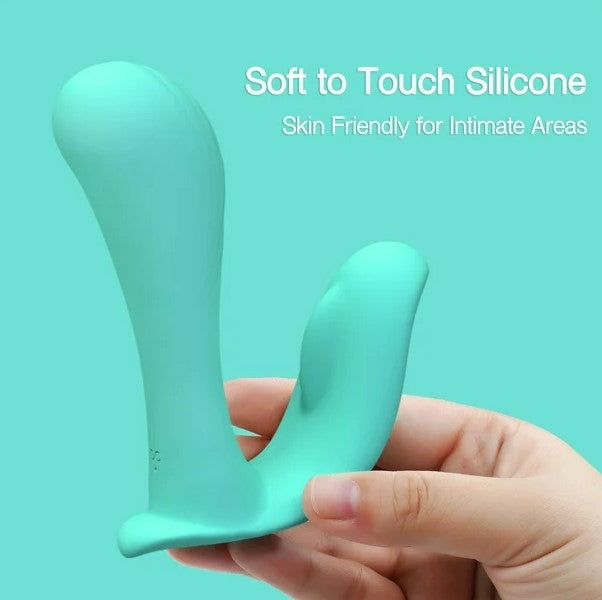 Wearable Panty Vibrator with Wireless Teal