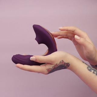 Buy purple Juicy Clitoral Licking Vibrator