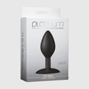 Platinum Premium Silicone The Mini's Spade - Medium, Black