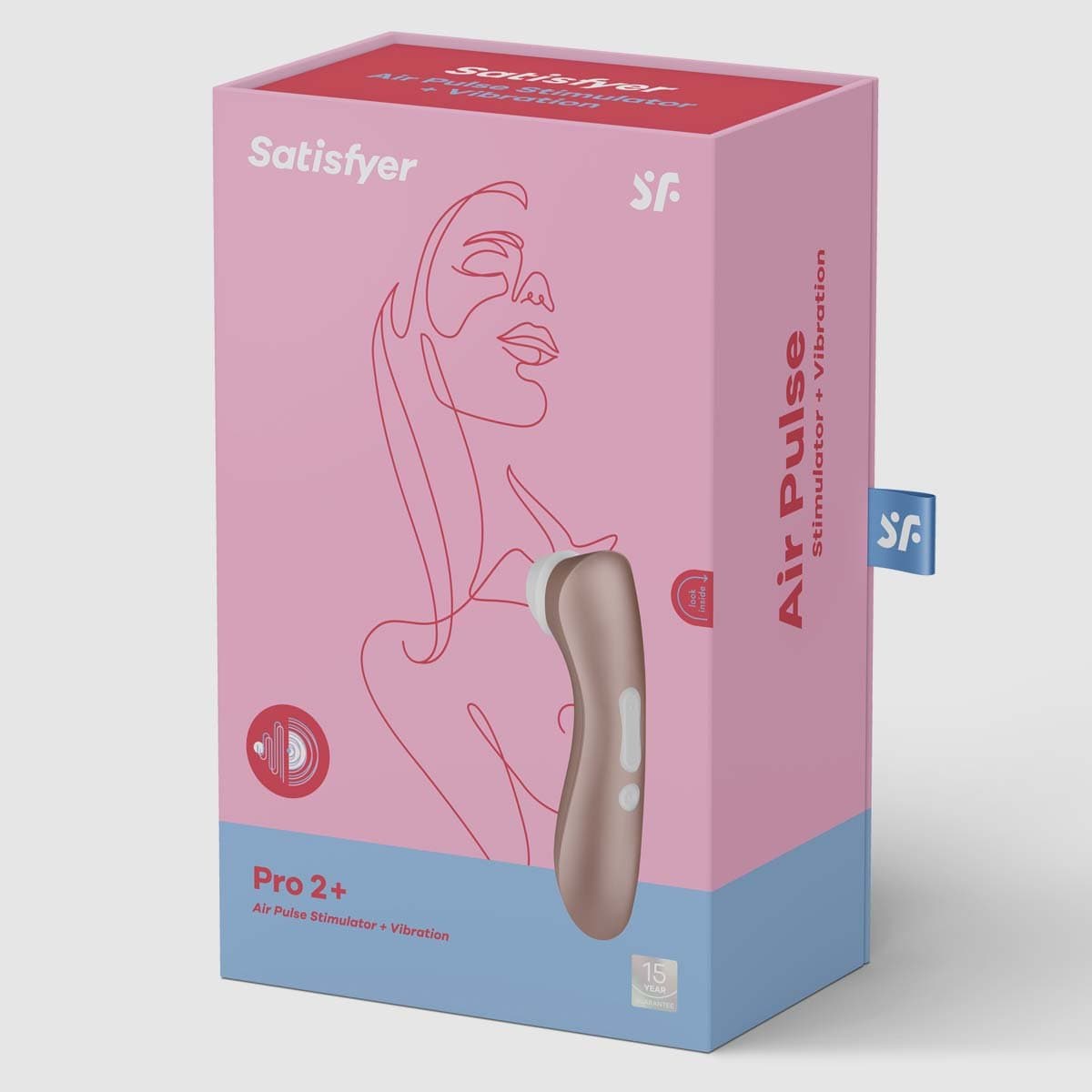 Satisfyer Pro 2+ Air-Pulse Clitoris Stimulating Vibrator