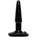 Classic Smooth Butt Plugs - Small, Black