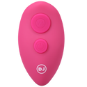 RISE Rechargeable Silicone Anal Plug with Remote - Pink