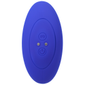 EXPANDER Rechargeable Silicone Anal Plug with Remote - Royal Blue