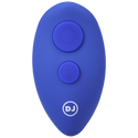 EXPANDER Rechargeable Silicone Anal Plug with Remote - Royal Blue