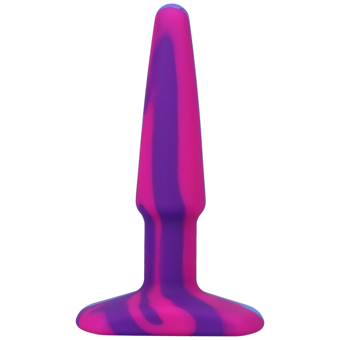 Silicone Anal Plug - 4 inch, Berry