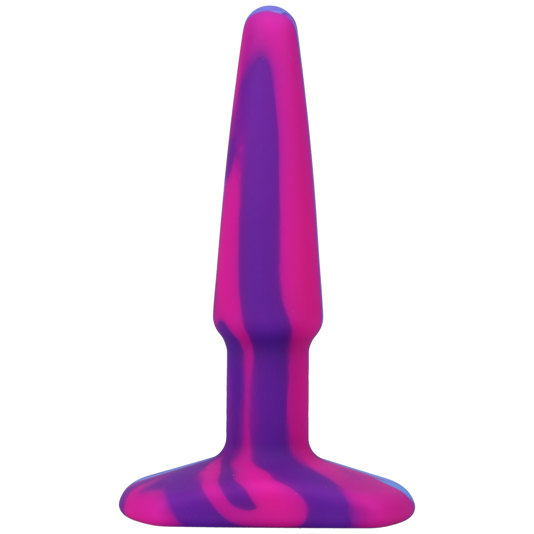 Silicone Anal Plug - 4 inch, Berry