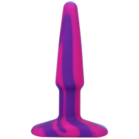 Silicone Anal Plug - 4 inch, Berry