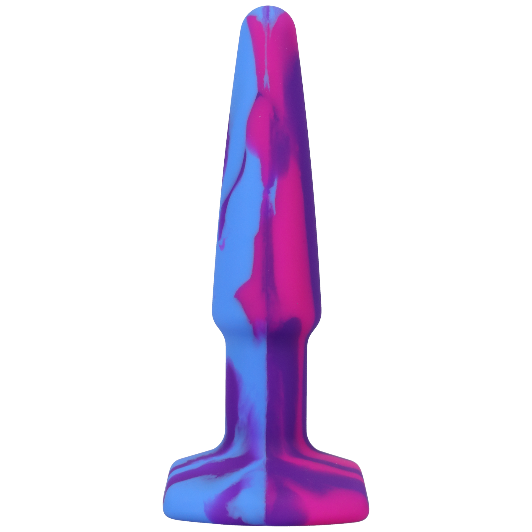 Silicone Anal Plug - 4 inch, Berry