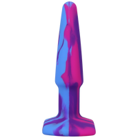 Silicone Anal Plug - 4 inch, Berry