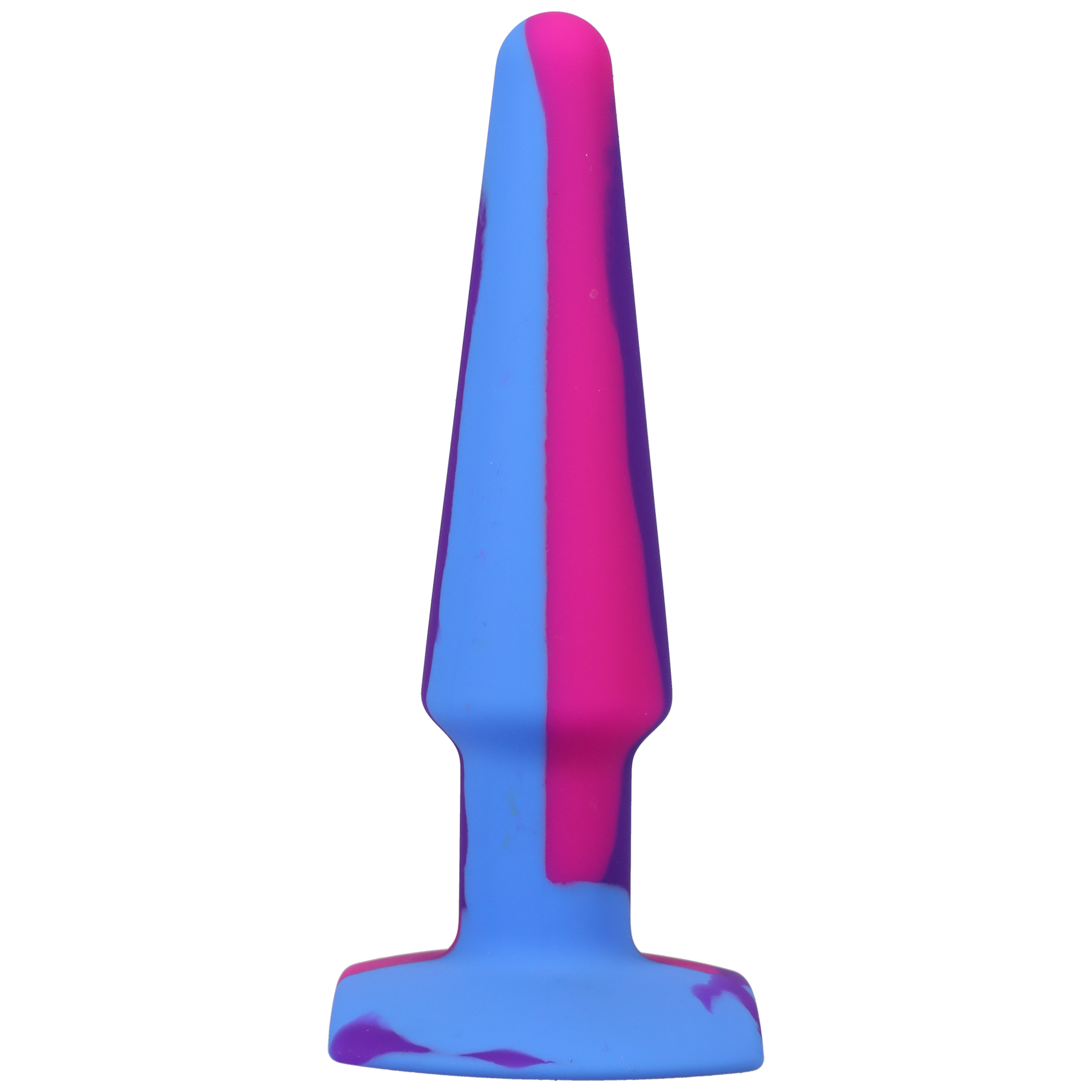 Silicone Anal Plug - 5 inch, Berry