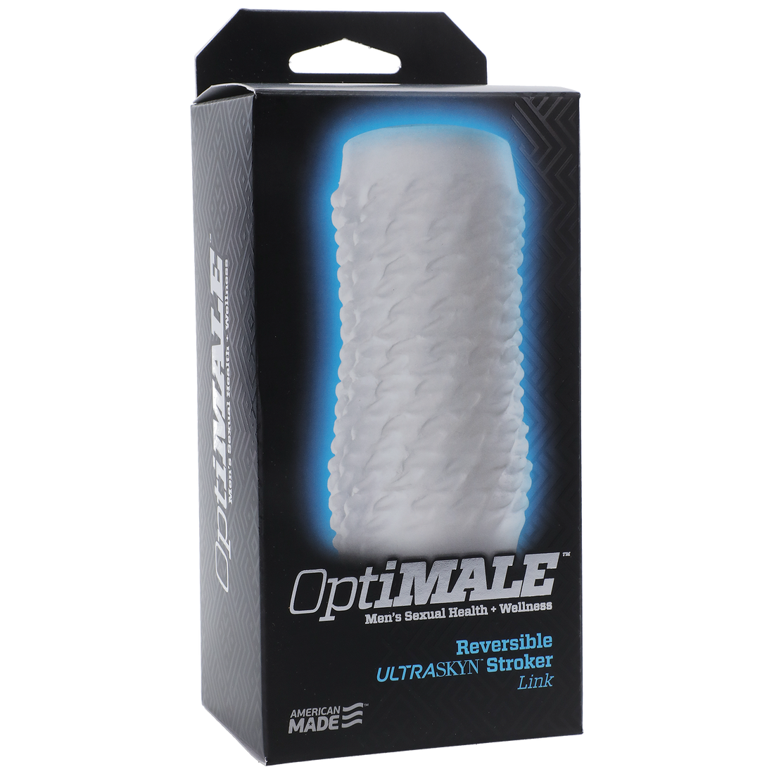 OptiMALE Reversible ULTRASKYN Stroker - Link, Frost