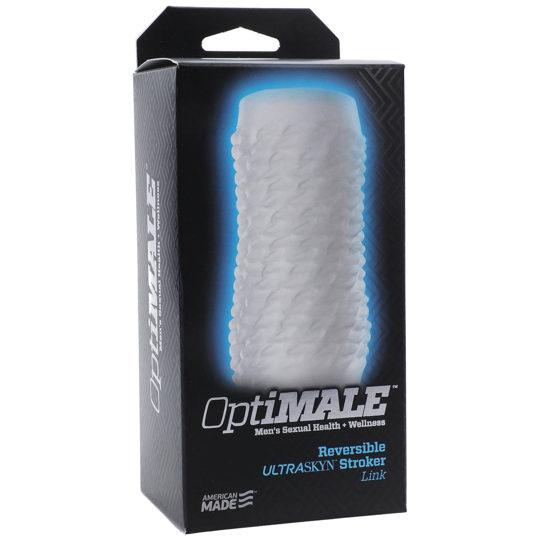 OptiMALE Reversible ULTRASKYN Stroker - Link, Frost