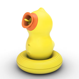 DucKing Sucking & Licking Rubber Duck Vibrator