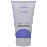 Intimate Enhancements Numb Anal Gel - Mint, 2 oz.