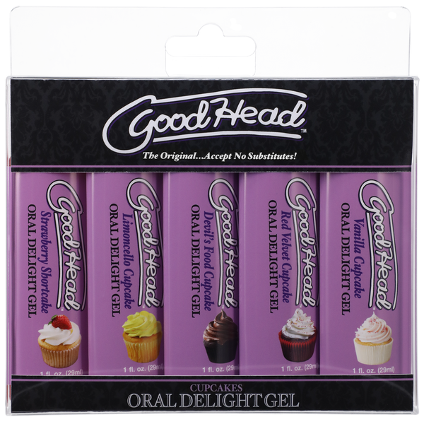GoodHead Oral Delight Gel Cupcakes - 5 Pack, 1 fl. oz.