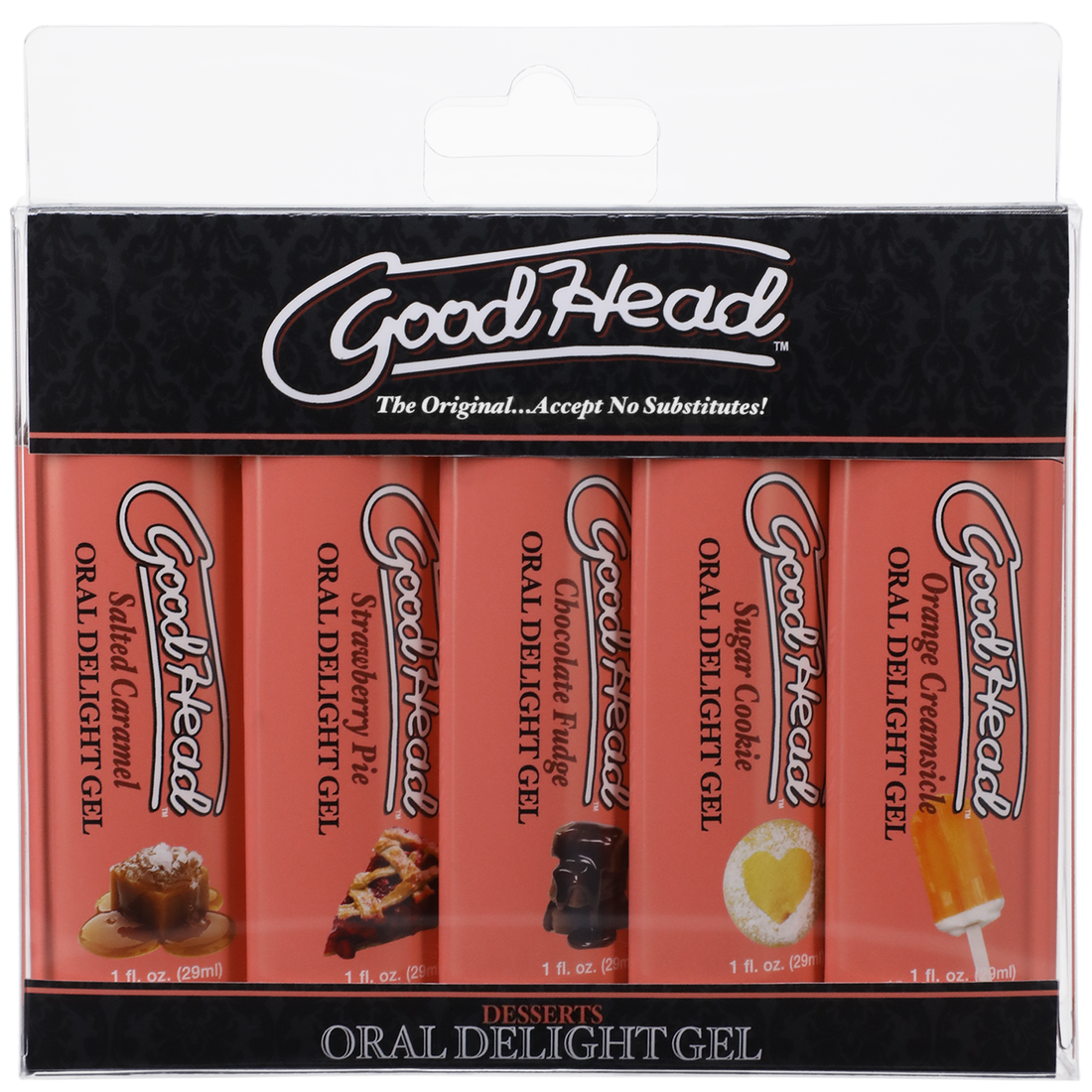 GoodHead Oral Delight Gel Desserts - 5 Pack, 1 fl. oz.