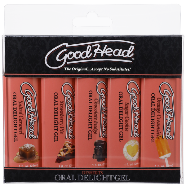 GoodHead Oral Delight Gel Desserts - 5 Pack, 1 fl. oz.