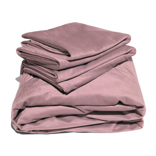 Liberator Liquid Velvet Sheet & Pillow Covers - King Size