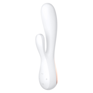 Buy white Satisfyer Mono Flex App Rabbit Vibrator