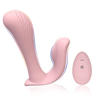 1- Wearable Panty Vibrator with Wireless - Pink