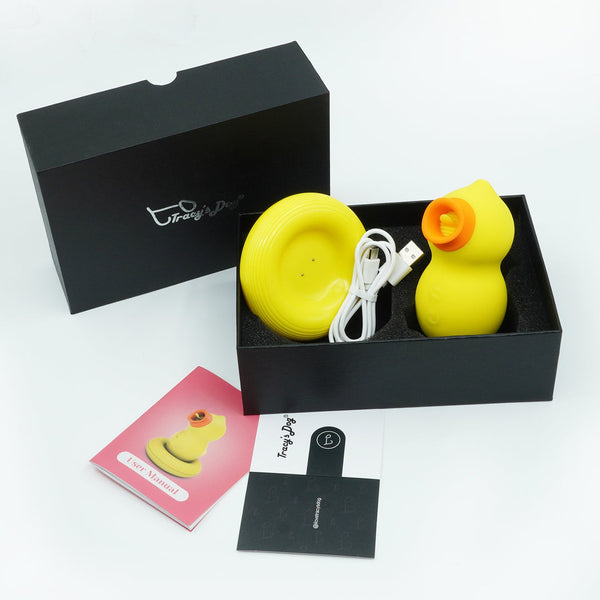 Tracy's Dog Duck King Tongue Licking Suction Massager