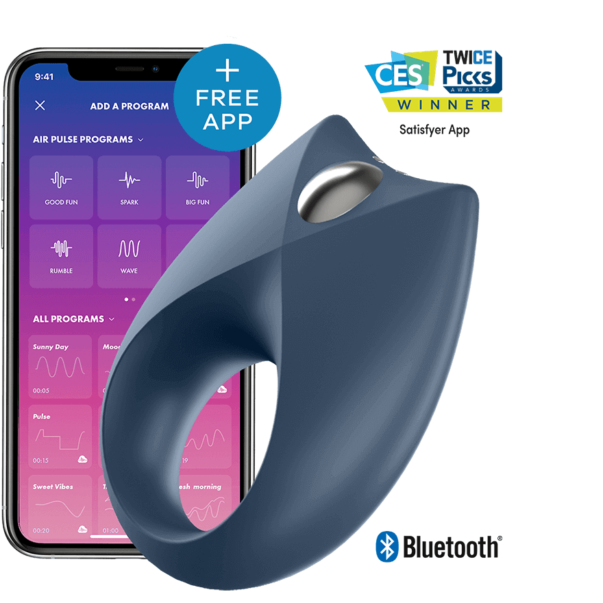 Satisfyer Royal One Vibrating Cock Ring with App Control