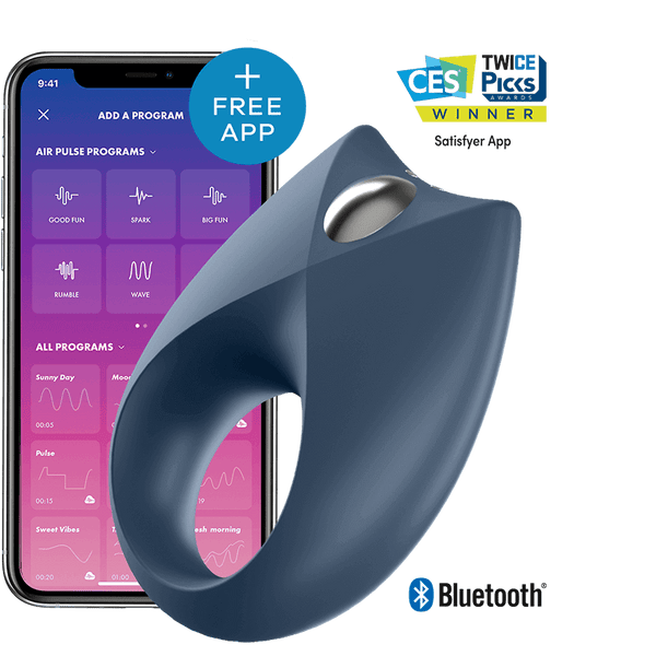 Satisfyer Royal One Vibrating Cock Ring with App Control