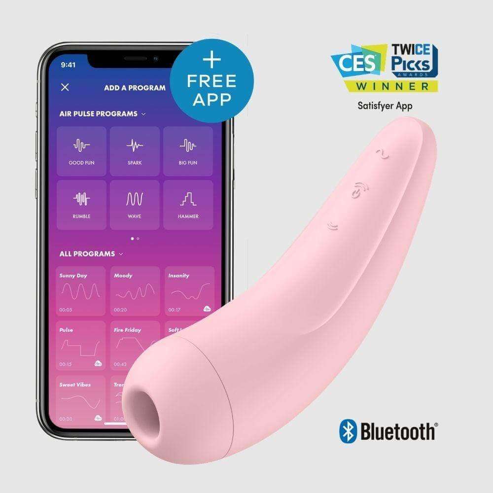 Satisfyer Curvy 2+ Air Pulse Stimulator