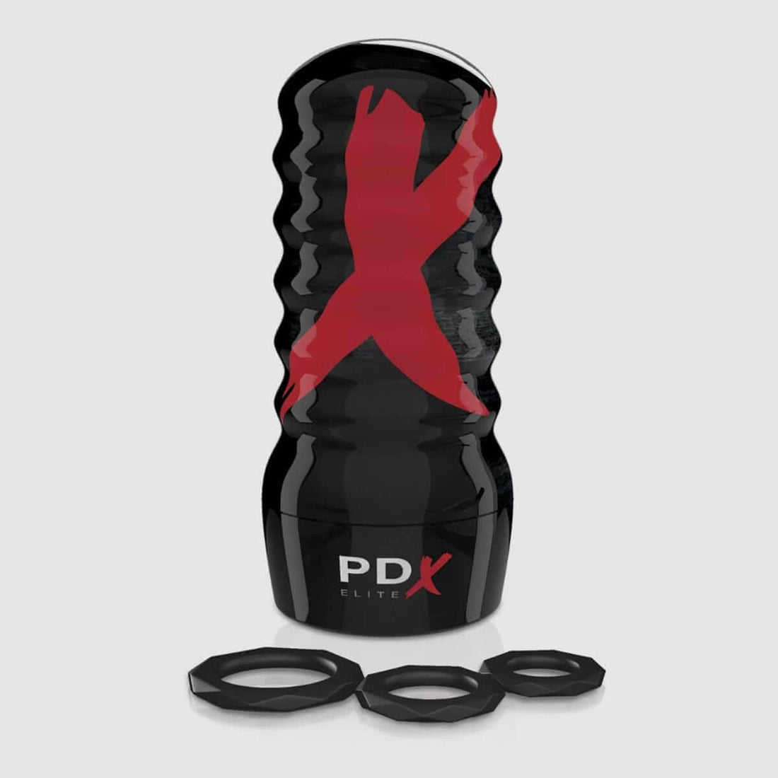 PDX Elite Air Tight Pussy Stroker - Light/Black