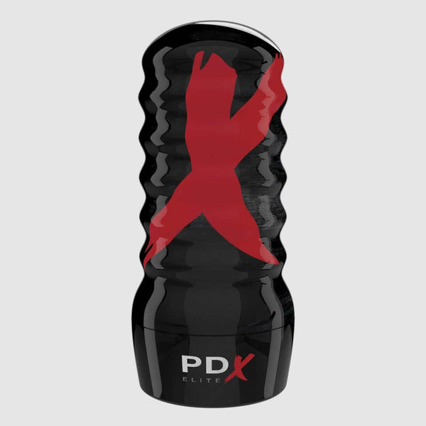 PDX Elite Air Tight Oral Stroker - Light/Black