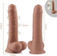 Realistic Dildo with Suction Cup - Rudy Dildo