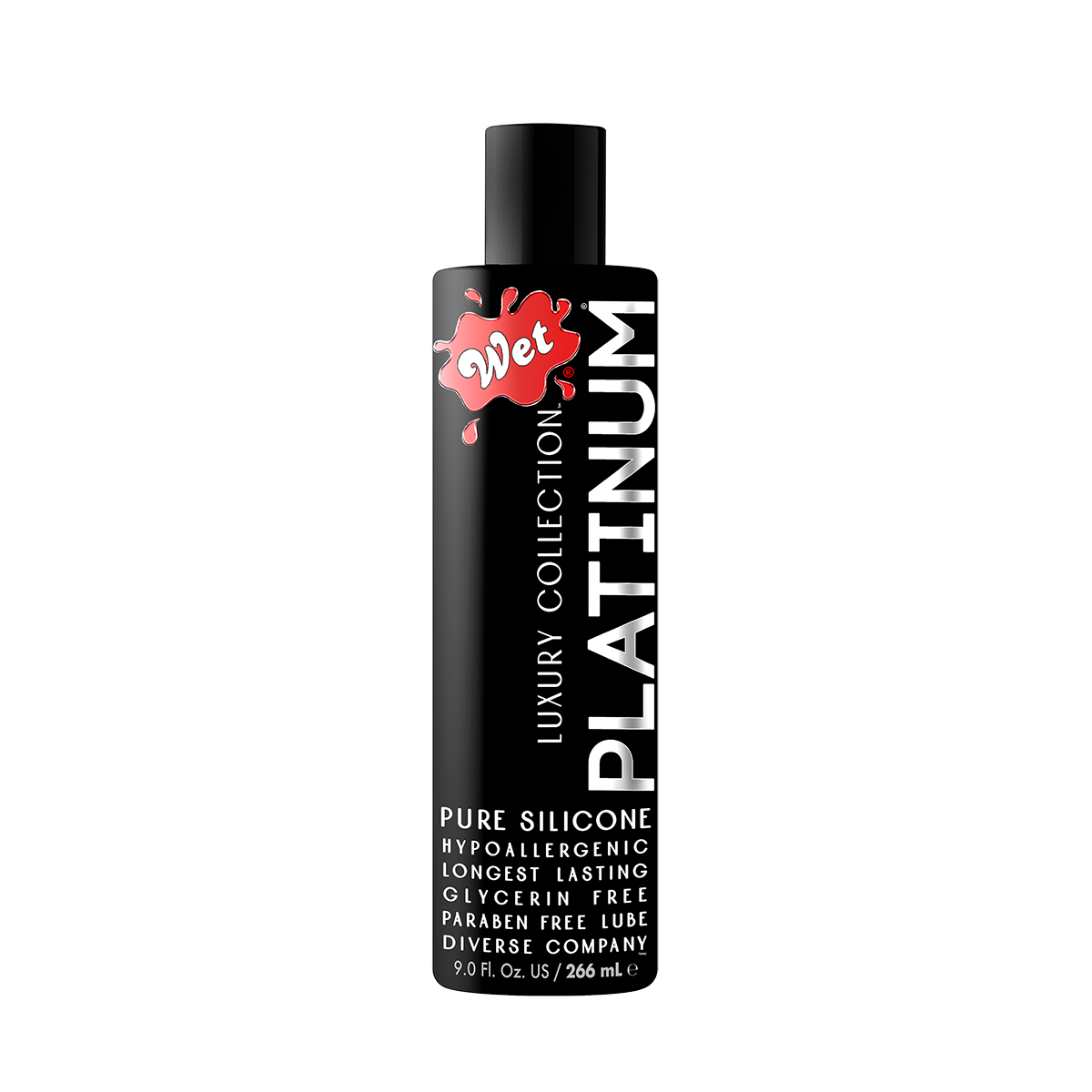 Wet Platinum Formula Silicone Lubricant - 9 oz, 266 ml