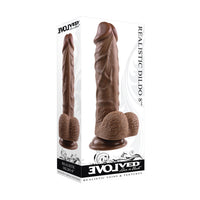 Realistic Dildo 8" - Dark