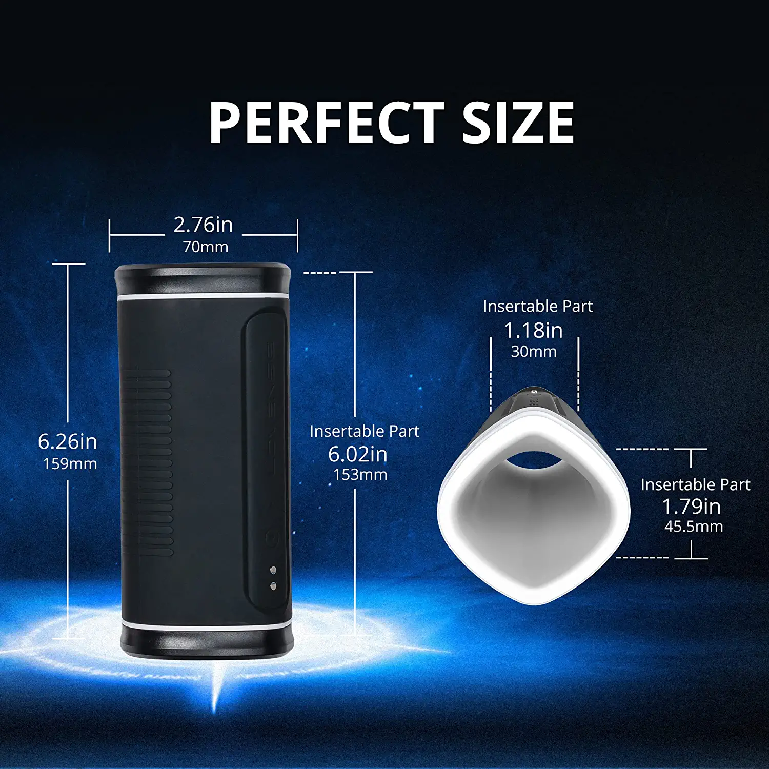 Lovense Calor Depth-Controlled Male Masturbator Cup Lovense Calor Depth-Controlled Male Masturbator Cup
