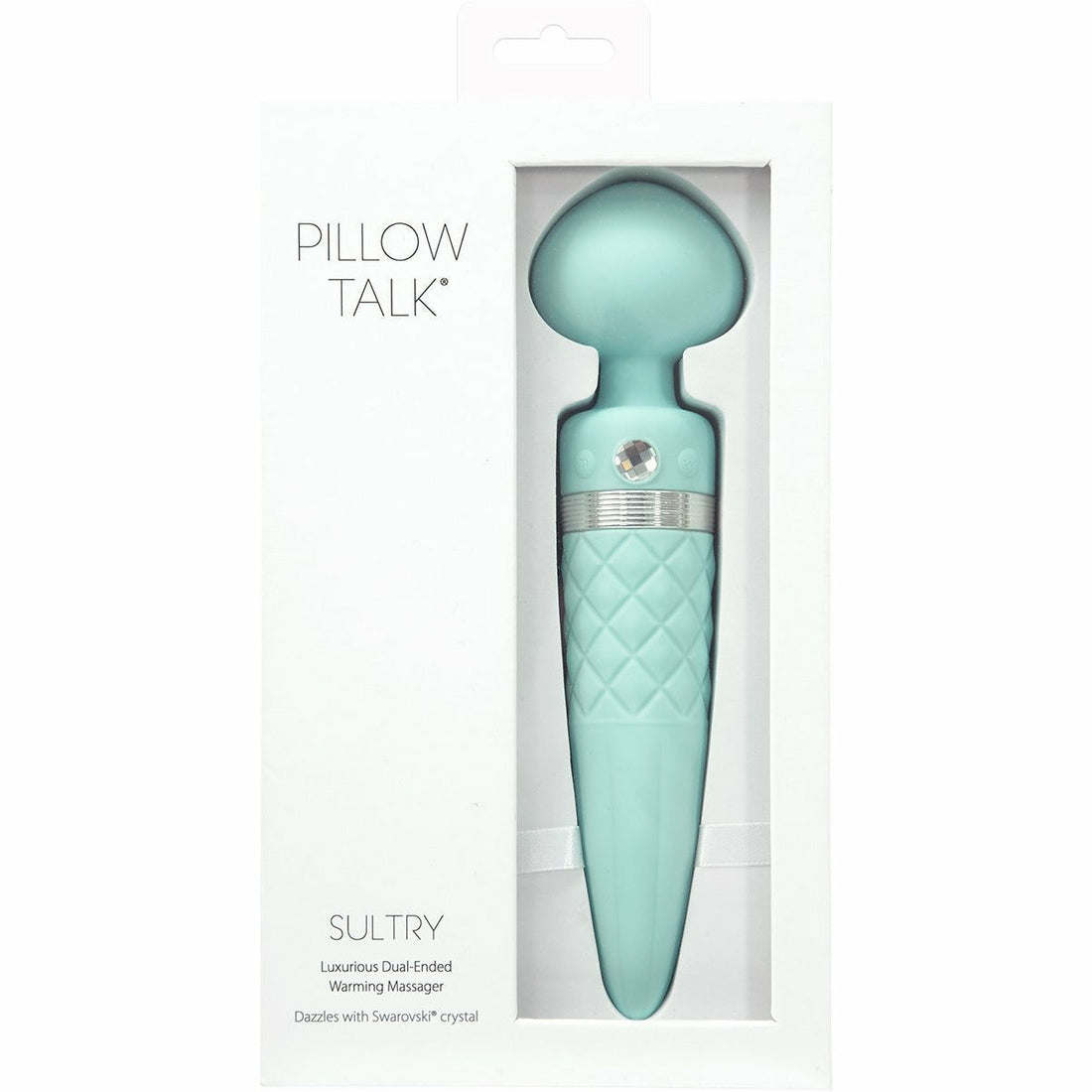 Pillow Talk Sultry - Dual-Ended Massager - Teal