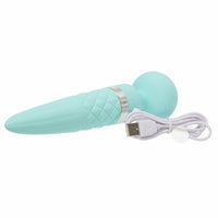 Pillow Talk Sultry - Dual-Ended Massager - Teal