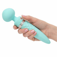 Pillow Talk Sultry - Dual-Ended Massager - Teal