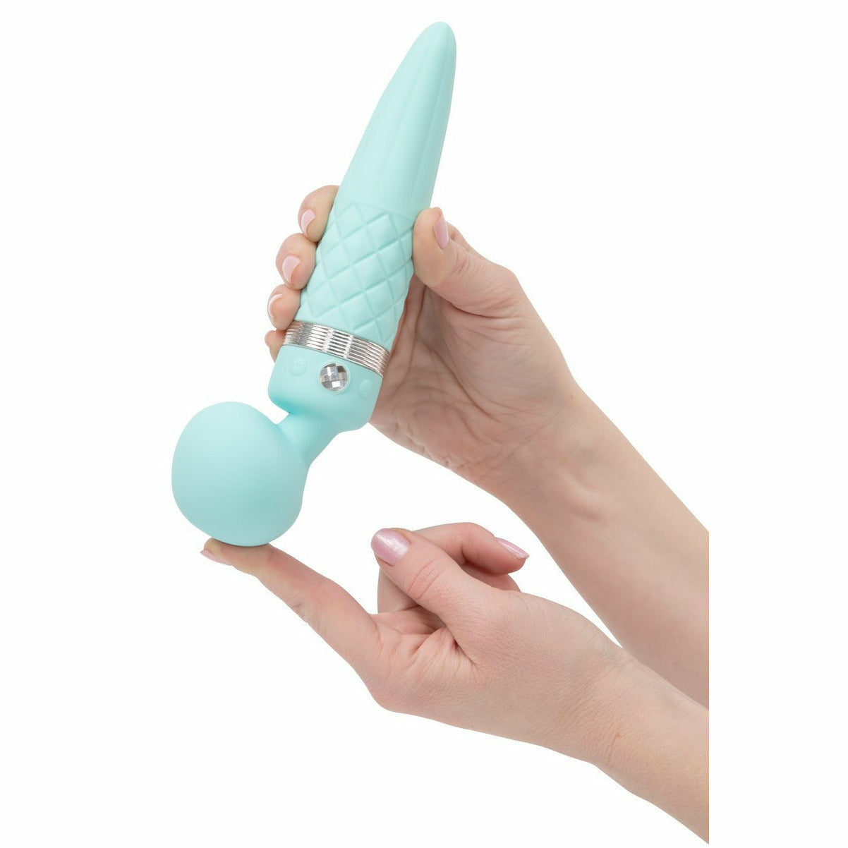 Pillow Talk Sultry - Dual-Ended Massager - Teal