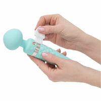 Pillow Talk Sultry - Dual-Ended Massager - Teal