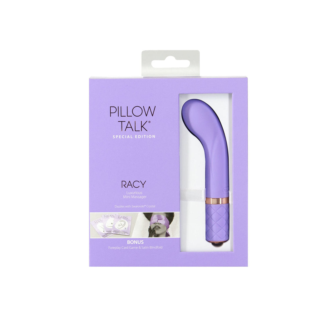 Special Edition Racy - Luxurious Mini Massager - Rechargeable - Purple