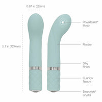 Pillow Talk Racy - Mini Massager - Teal