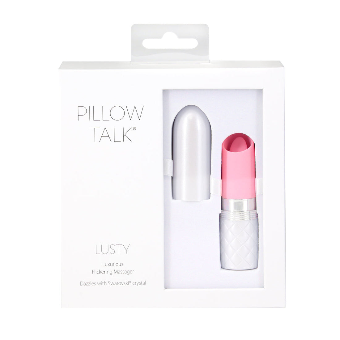 Pillow Talk® Lusty Luxurious Flickering Massager - Pink