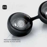 Lelo Beads Noir Ben Wa Balls - Black