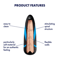 Satisfyer Men Sleeve 'Pressure Spiral'