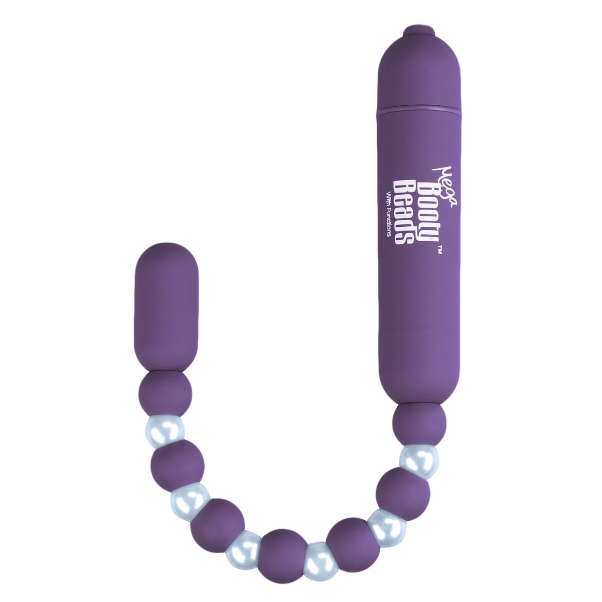 Power Bullet Mega Booty Beads with 7 Functions - Violet Power Bullet Mega Booty Beads with 7 Functions - Violet