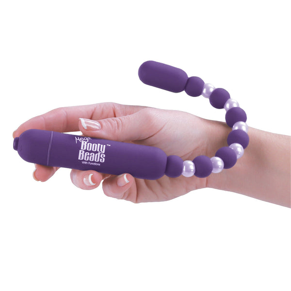 Power Bullet Mega Booty Beads with 7 Functions - Violet