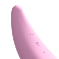 Satisfyer Curvy 3+ Air Pulse Stimulator - Pink